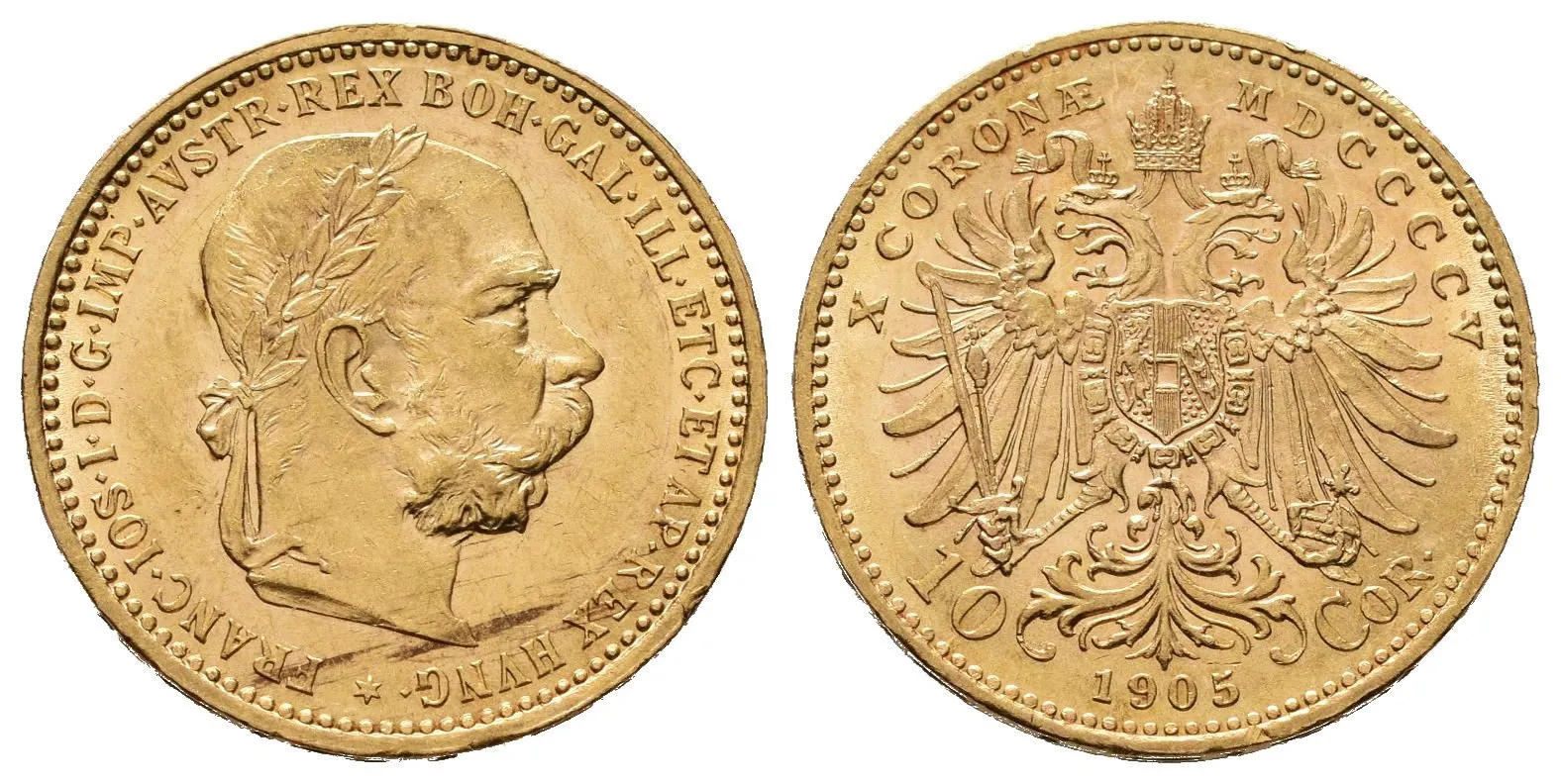 10 Koruna 1905 b.z.