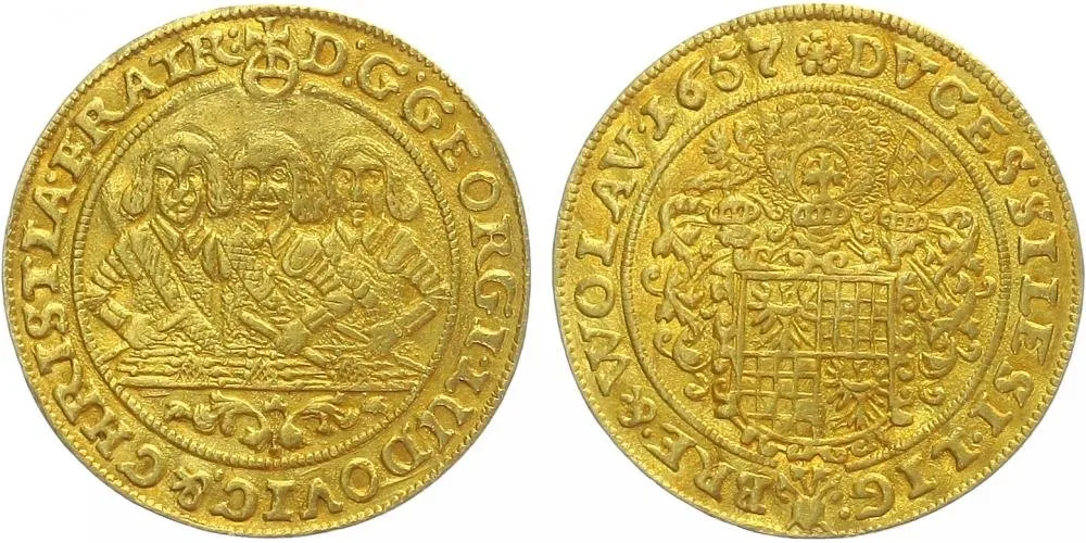 Slezsko, Lehnice - Břeh - Volava, Georg, Ludwig a Christian, 1639 - 1663 — 1