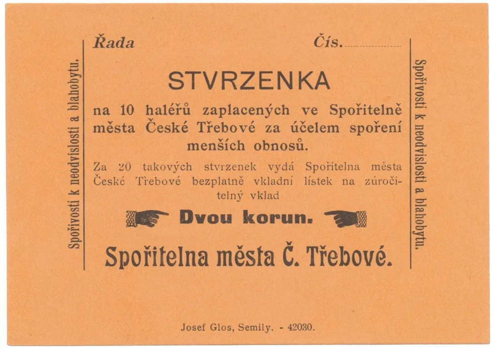 Nouzovky české od roku 1914 — 1