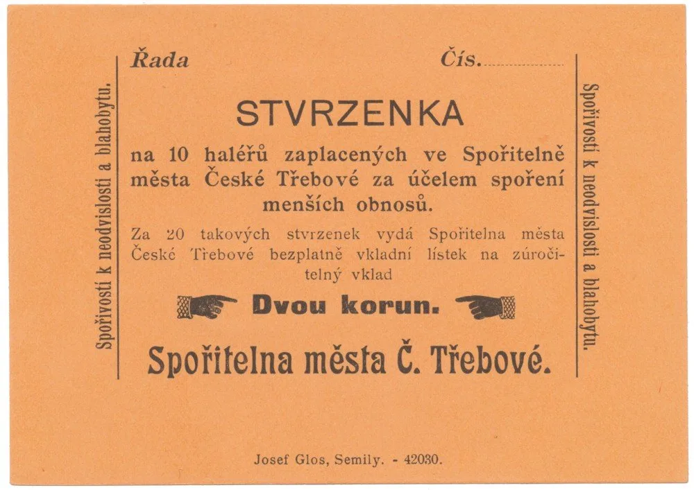 Nouzovky české od roku 1914 — 1