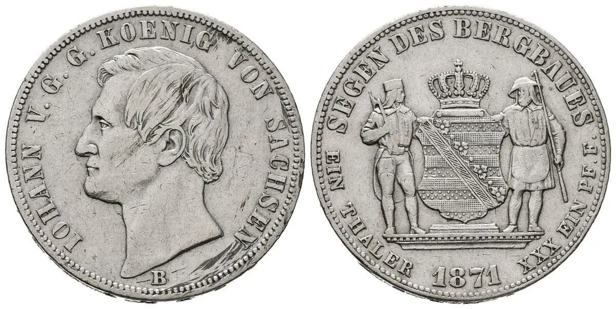 Sasko, Johann, 1854 - 1873 — 1