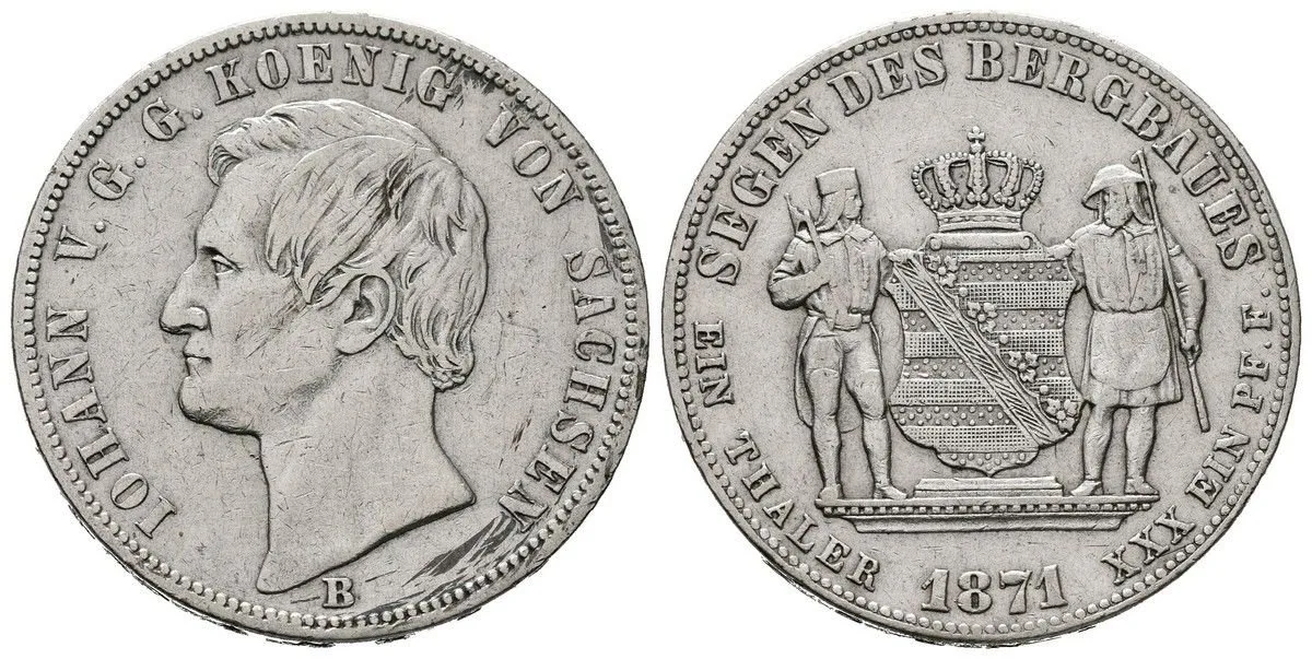 Sasko, Johann, 1854 - 1873 — 1