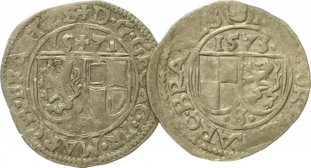 Brandenburg - Ansbach, Georg Friedrich, 1543 - 1603 — 1
