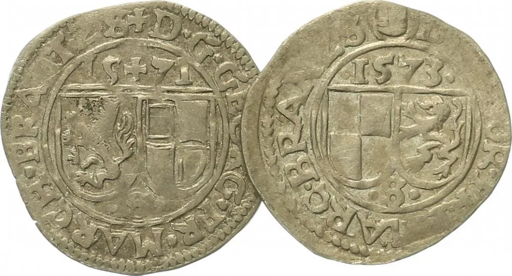 Brandenburg - Ansbach, Georg Friedrich, 1543 - 1603 — 1