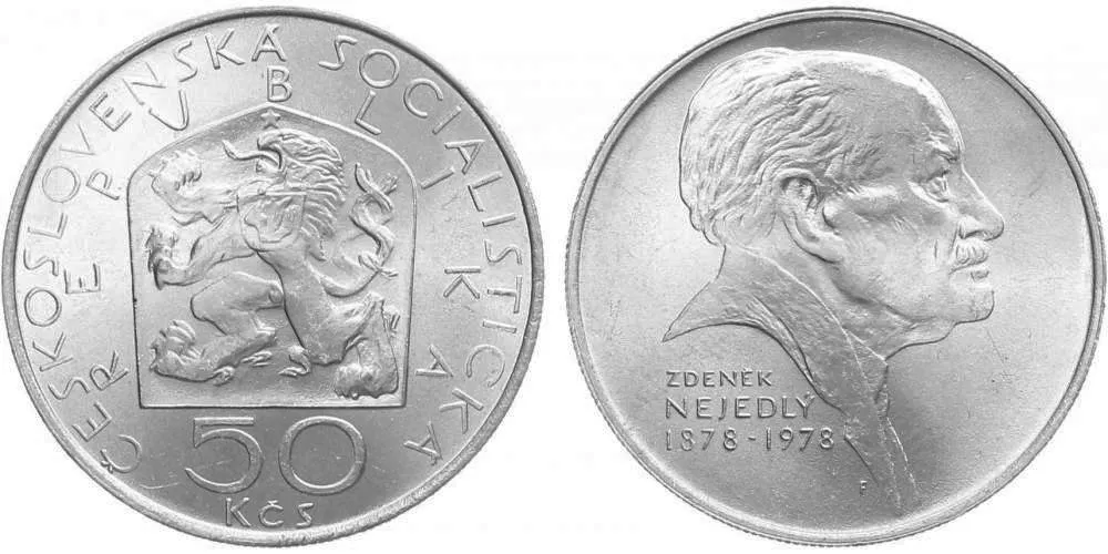 50 Kčs 1978 - Zdeněk Nejedlý