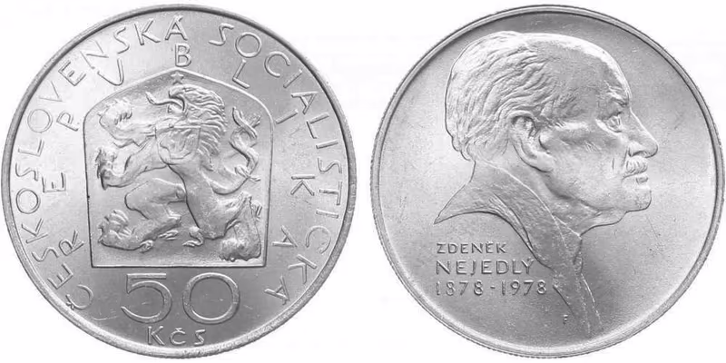 50 Kčs 1978 - Zdeněk Nejedlý
