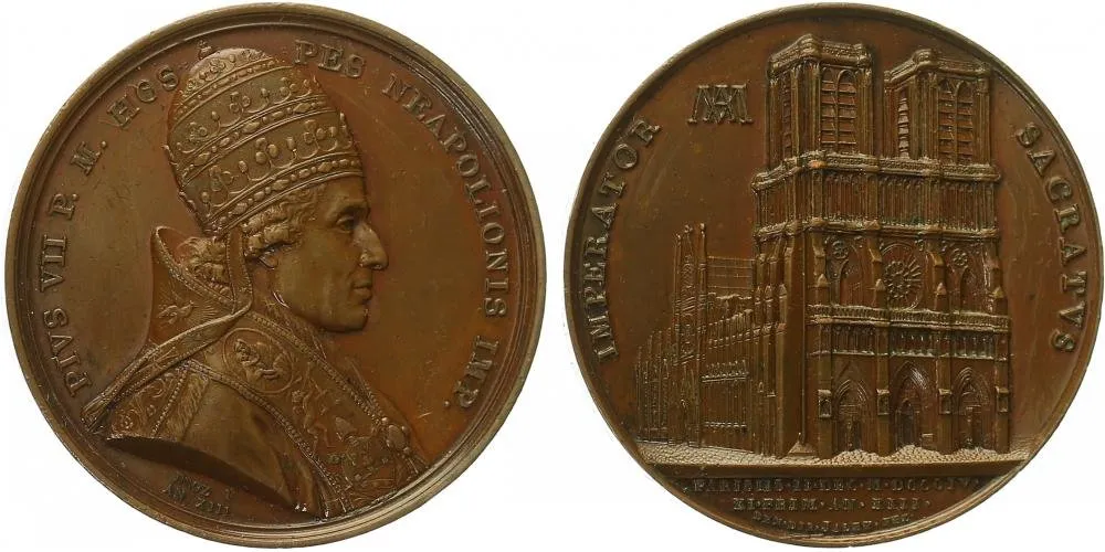 Vatikán, Pius VII., 1800 - 1823 — 1