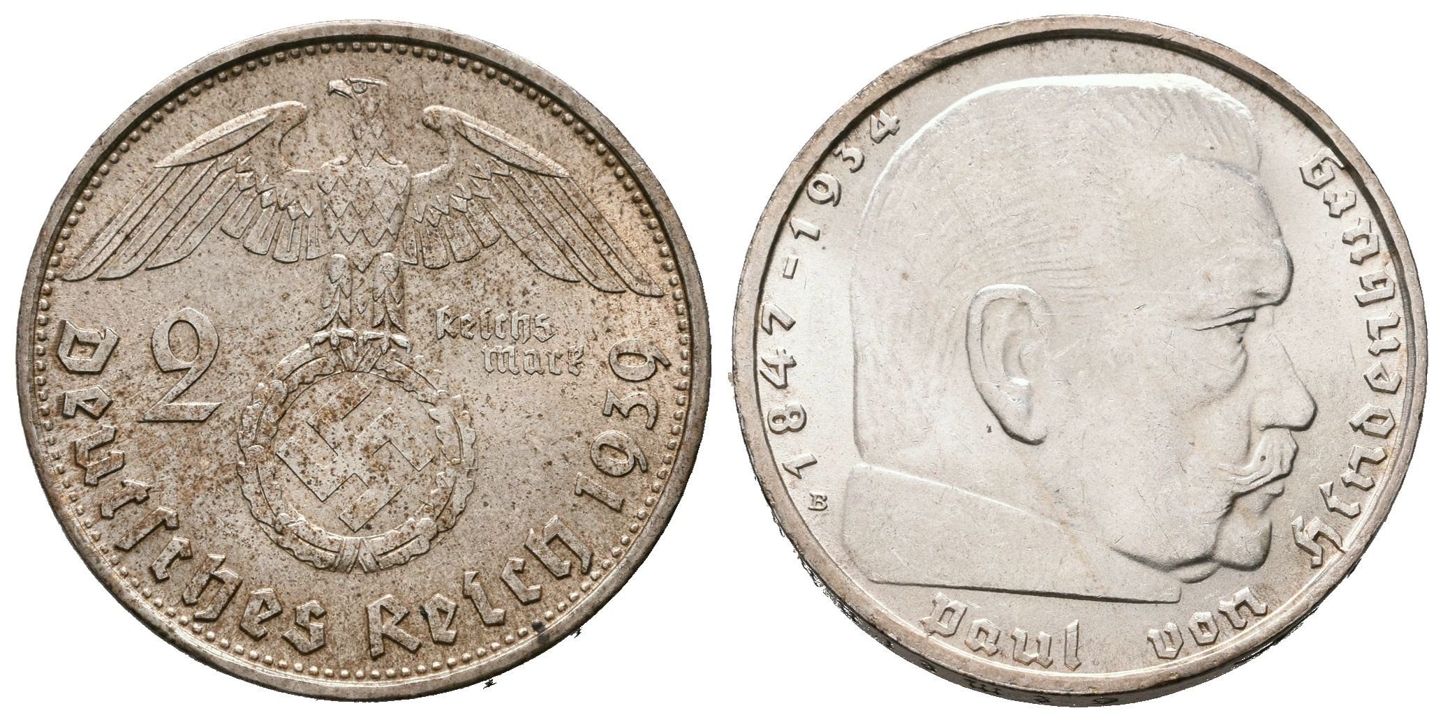 III. říše, 2 Marka 1939 B