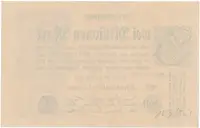 Německo, 2 Millionen Mark 1923, Ro.103a - fotografie 2