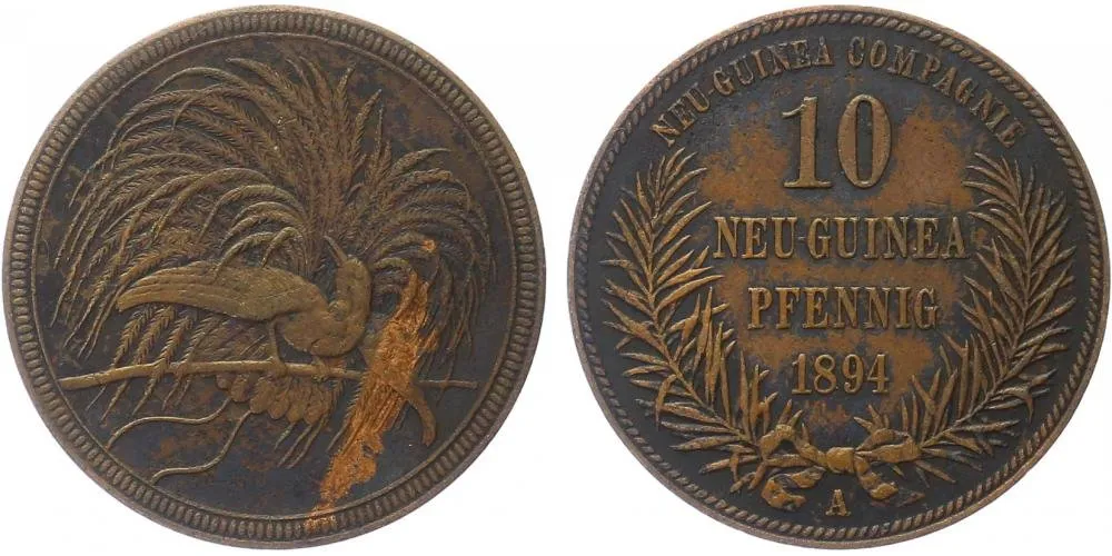 Koloniální ražby, Německá Nová Guinea — 1