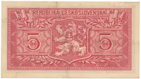 5 Koruna 1949, série A 6, Hej.83a1 - fotografie 2