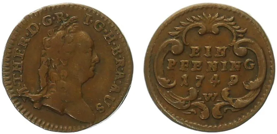 Marie Terezie, 1740 - 1780 — 1