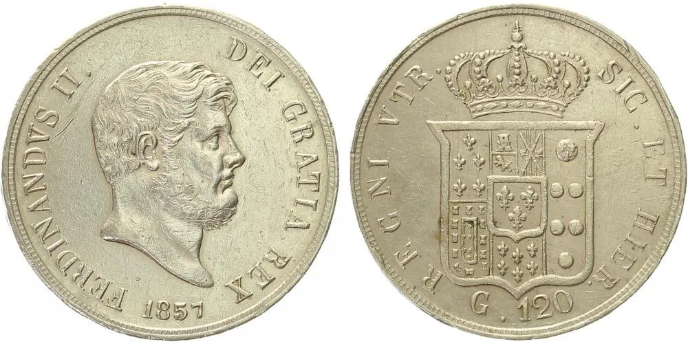 Itálie - Neapol a Sicilie, Ferdinand II., 1830 - 1859 — 1