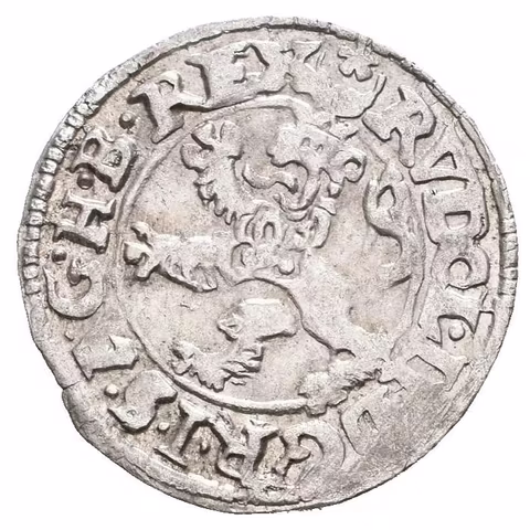 Malý groš 1598, Jáchymov-Hofmann, HN.8b (opis 7c), velmi pěkná zachovalost,