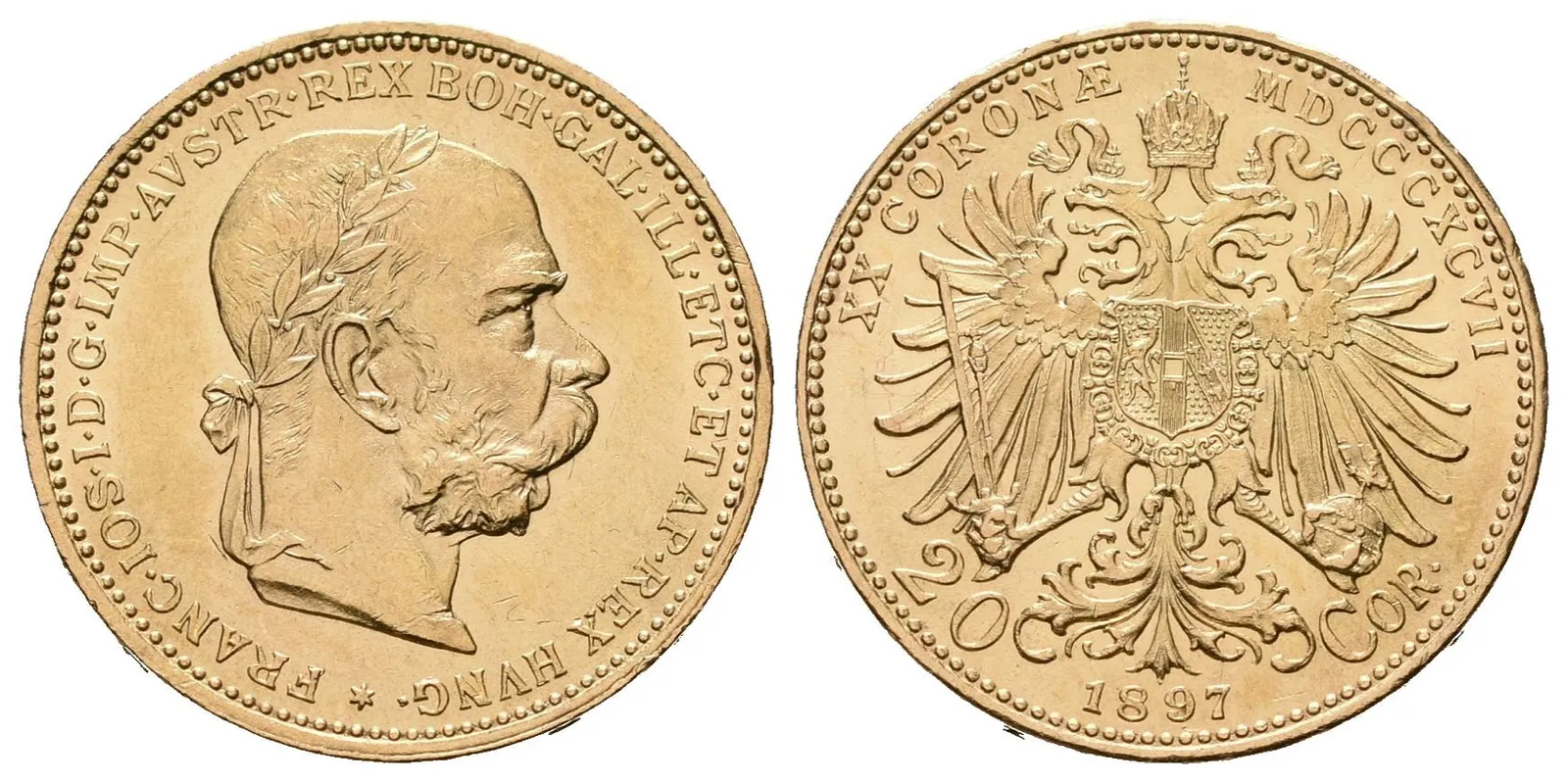 20 Koruna 1897