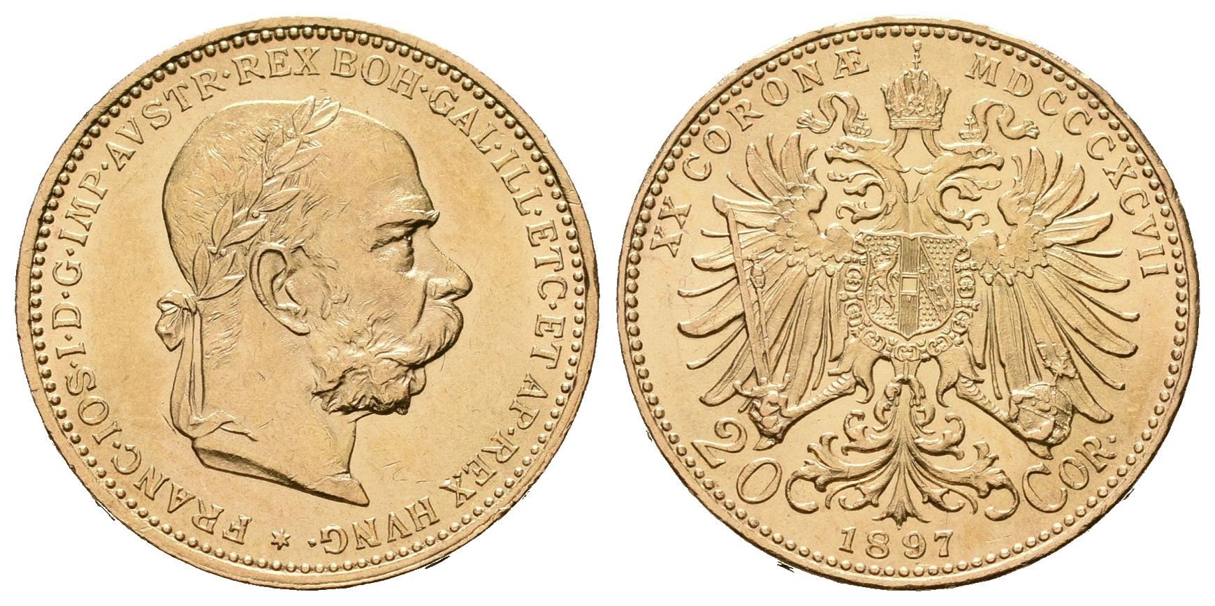 20 Koruna 1897