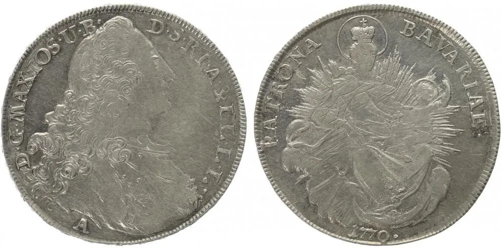 Bavorsko, Maximilian III. Josef, 1745 - 1777 — 1