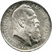 Bavorsko, Luitpold, 1886 - 1912 — 1
