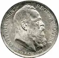 Bavorsko, Luitpold, 1886 - 1912 — 1