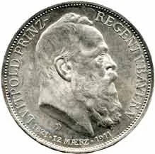 Bavorsko, Luitpold, 1886 - 1912 — 1