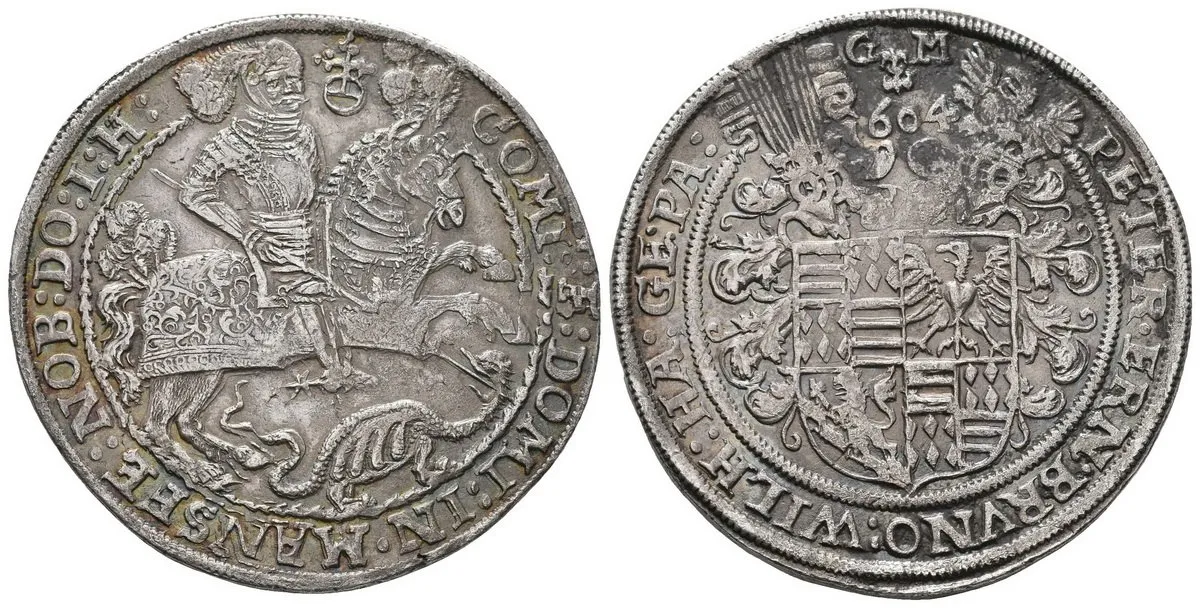 Mansfeld - Friedeburg, Peter Ernst I., Bruno II., Wilhelm I., Johann Georg IV., 1601 - 1604 — 1