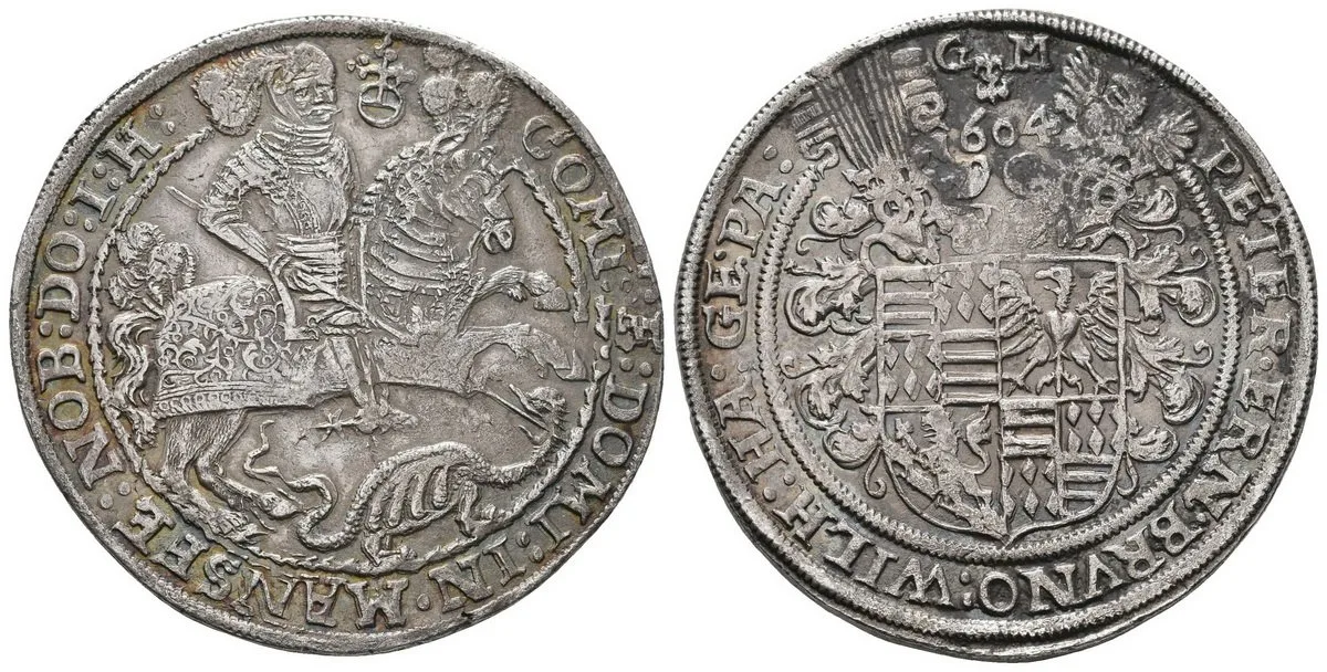 Mansfeld - Friedeburg, Peter Ernst I., Bruno II., Wilhelm I., Johann Georg IV., 1601 - 1604 — 1
