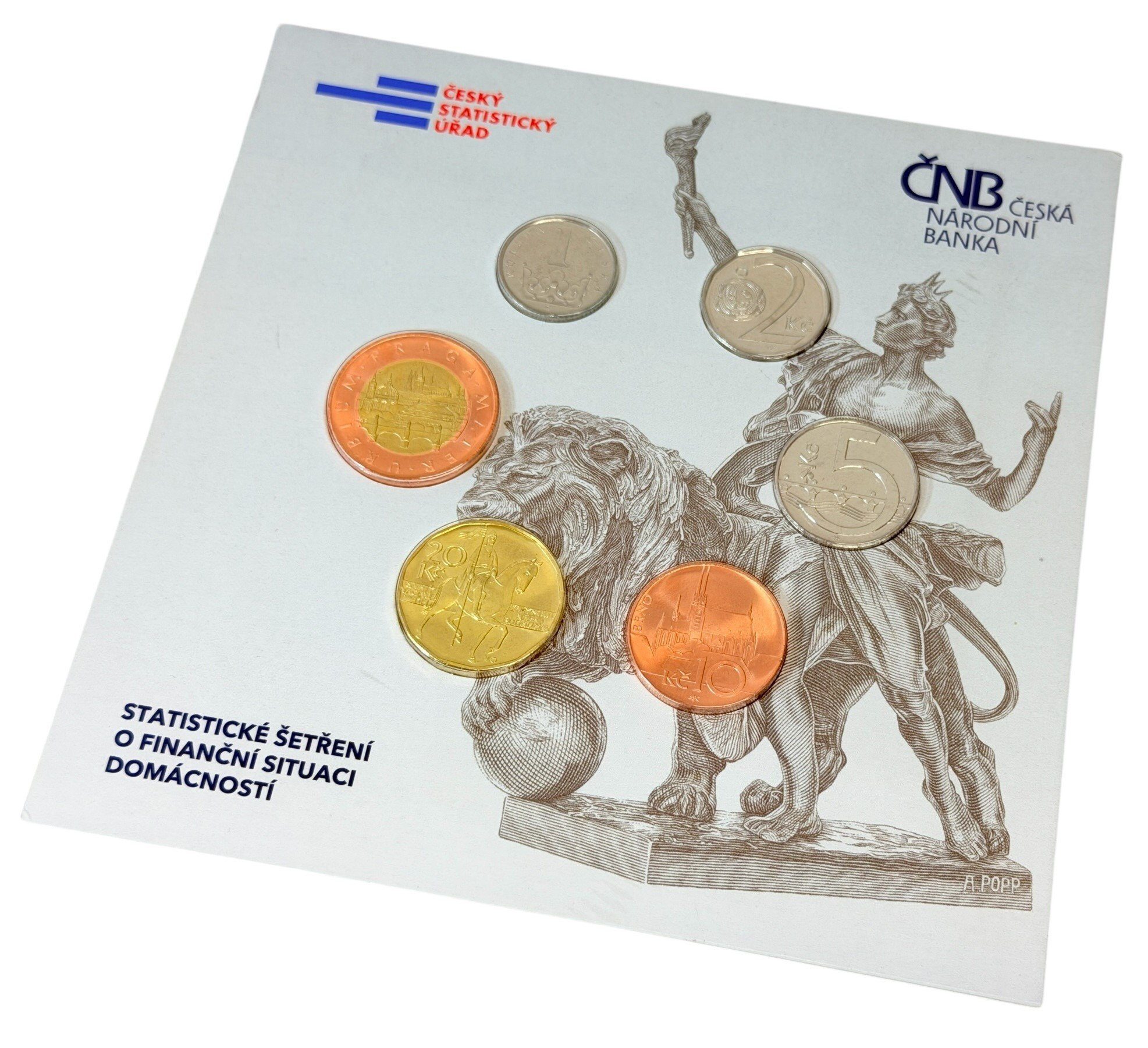 Ročníková sada mincí 2020/2022/2023 - ČSÚ