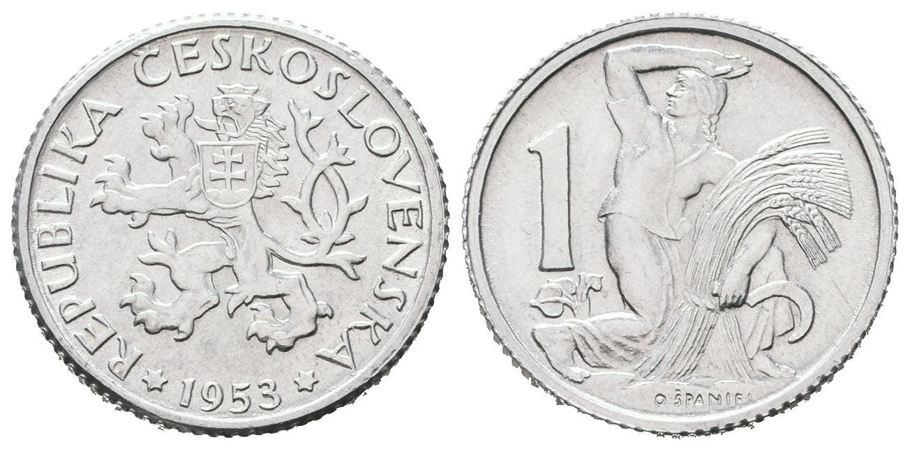 1 Koruna 1953