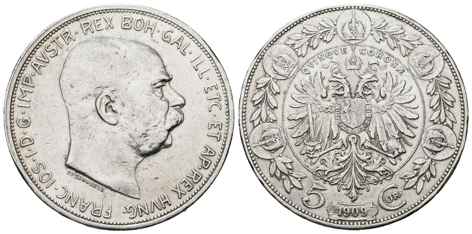5 Koruna 1909