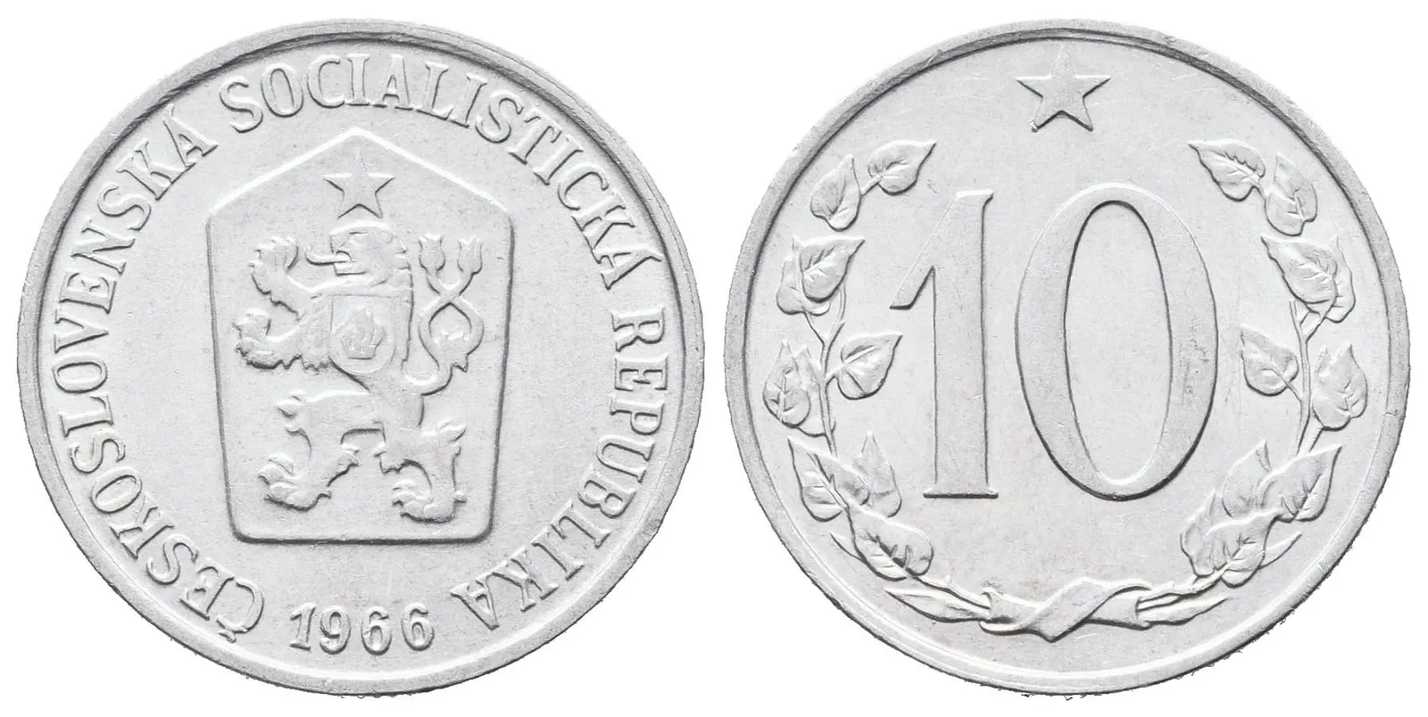 10 Haléř 1966