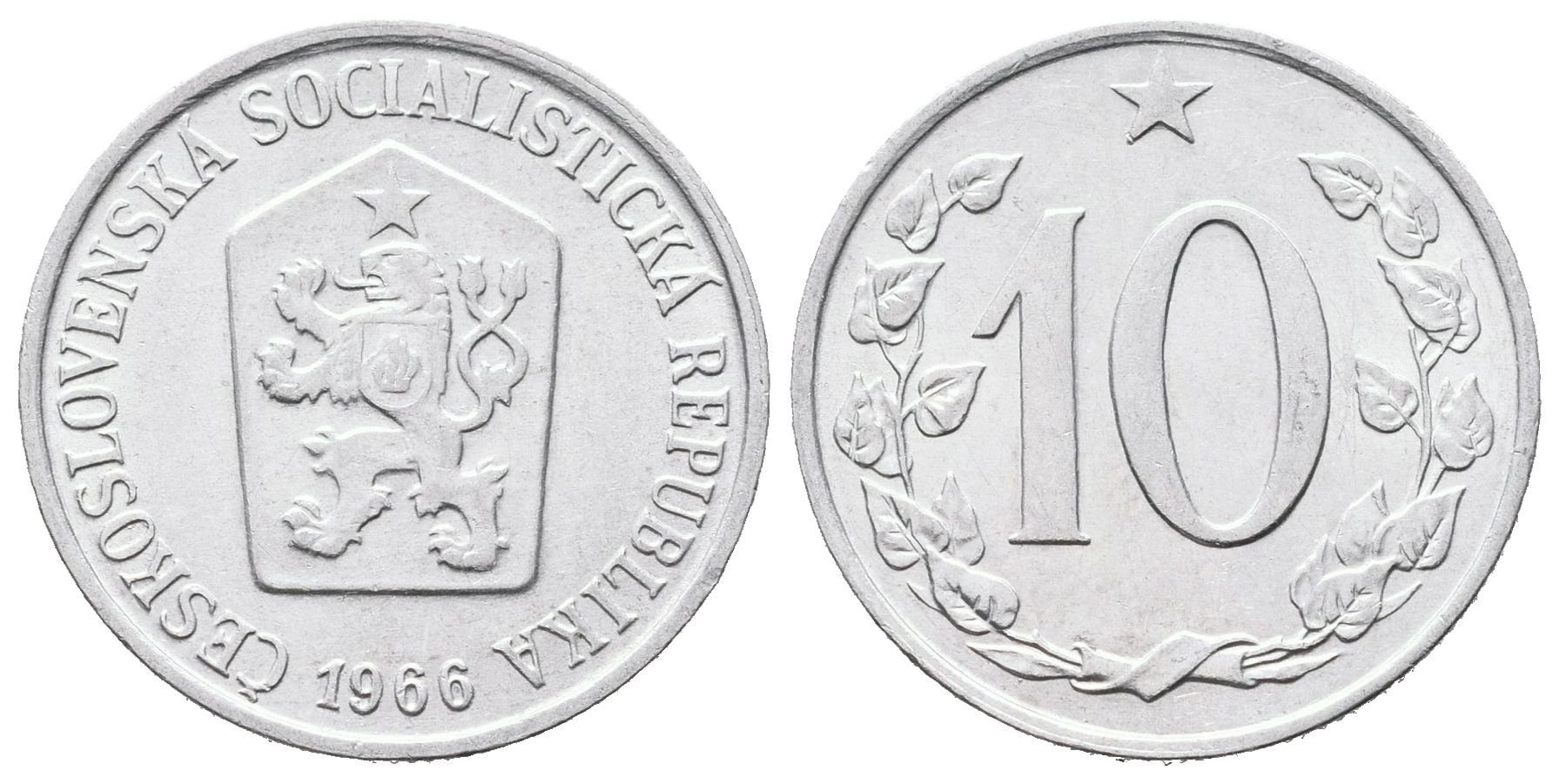 10 Haléř 1966