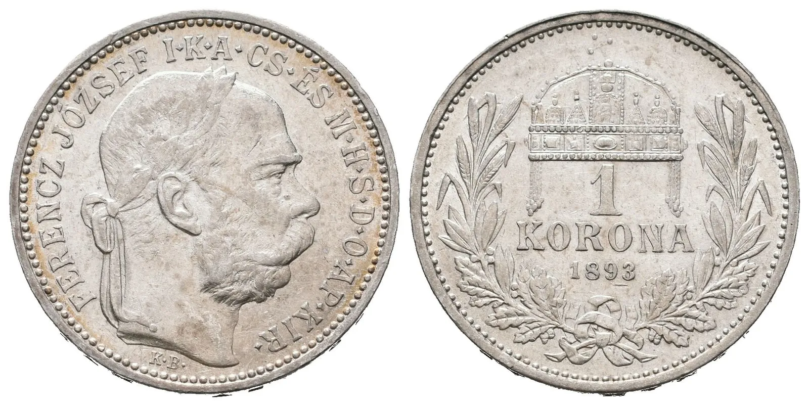 1 Koruna 1893 KB