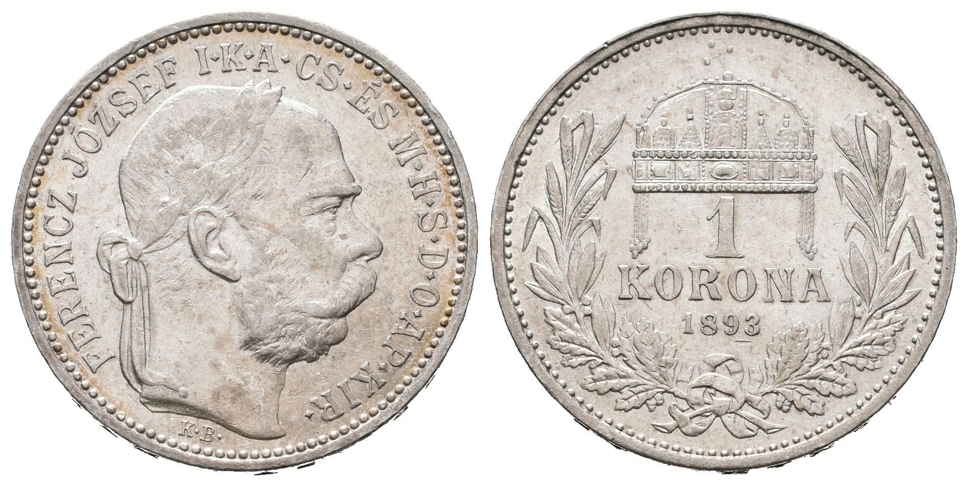 1 Koruna 1893 KB