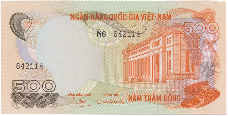 Jižní Vietnam, 500 Dong (1970), P.28a