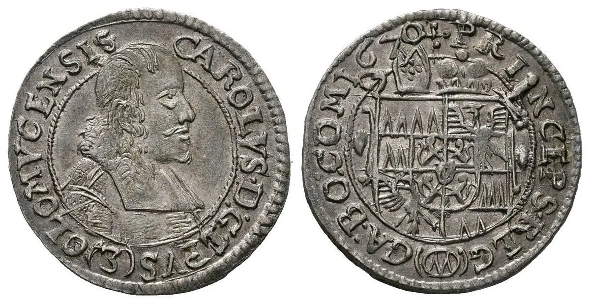 Olomouc - biskupství, Karel II. Liechtenstein, 1664 - 1695 — 1