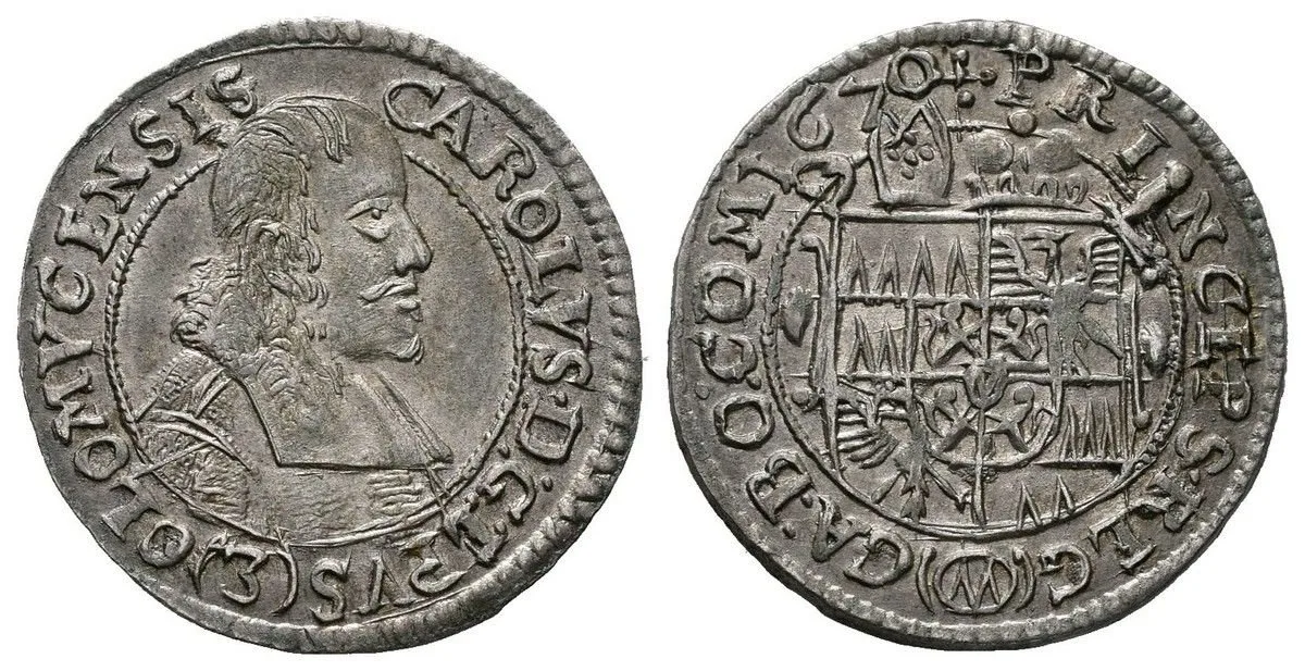 Olomouc - biskupství, Karel II. Liechtenstein, 1664 - 1695 — 1