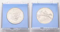 100 Kčs 1990 - Velká pardubická, puncovaná