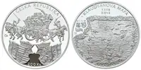 200 Kč 2018 - Klaudyánova mapa, PROOF