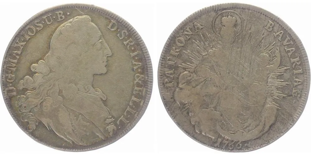 Bavorsko, Maximilian III. Josef, 1745 - 1777 — 1