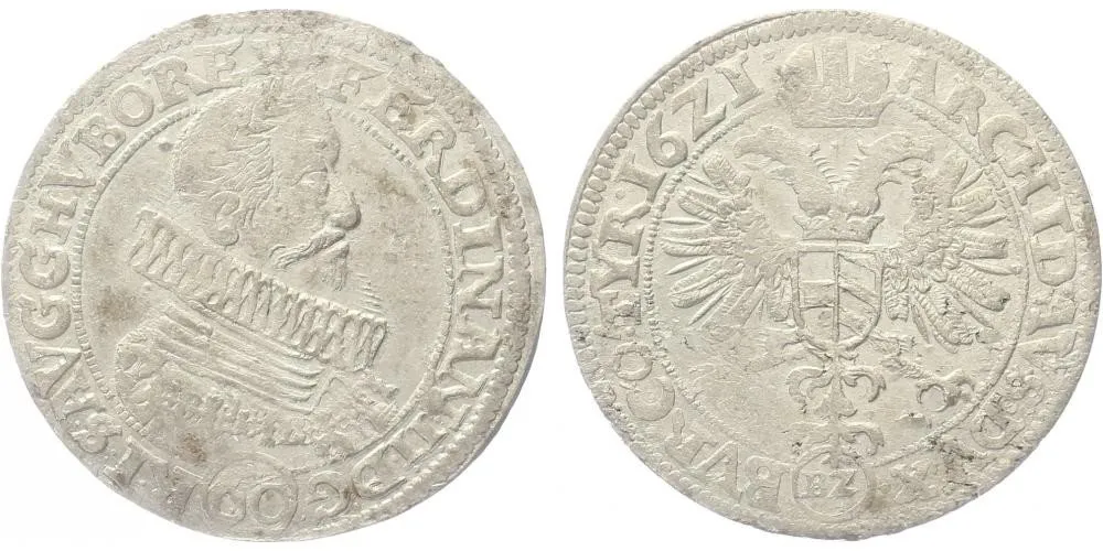 Ferdinand II., 1619 - 1637 (Mince kiprová) — 1