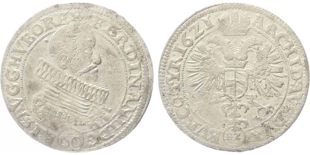 Ferdinand II., 1619 - 1637 (Mince kiprová) — 1