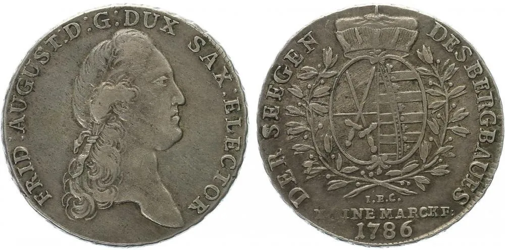 Sasko, Friedrich August III./I., 1763 - 1827 — 1