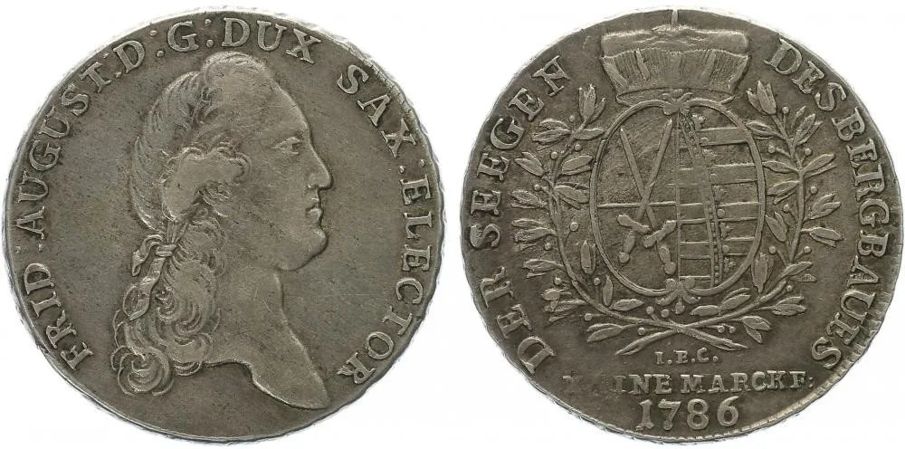 Sasko, Friedrich August III./I., 1763 - 1827 — 1