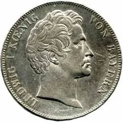 Bavorsko, Ludwig I., 1825 - 1848 — 1