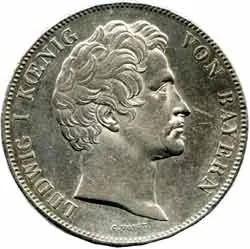 Bavorsko, Ludwig I., 1825 - 1848 — 1