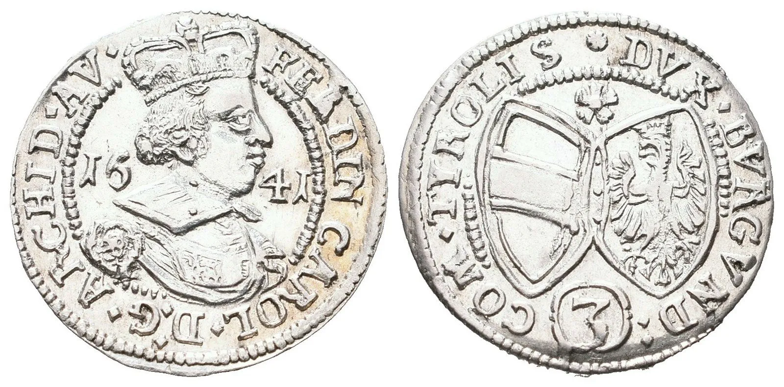 Arcivévoda Ferdinand Karel, 1632 - 1662 — 1