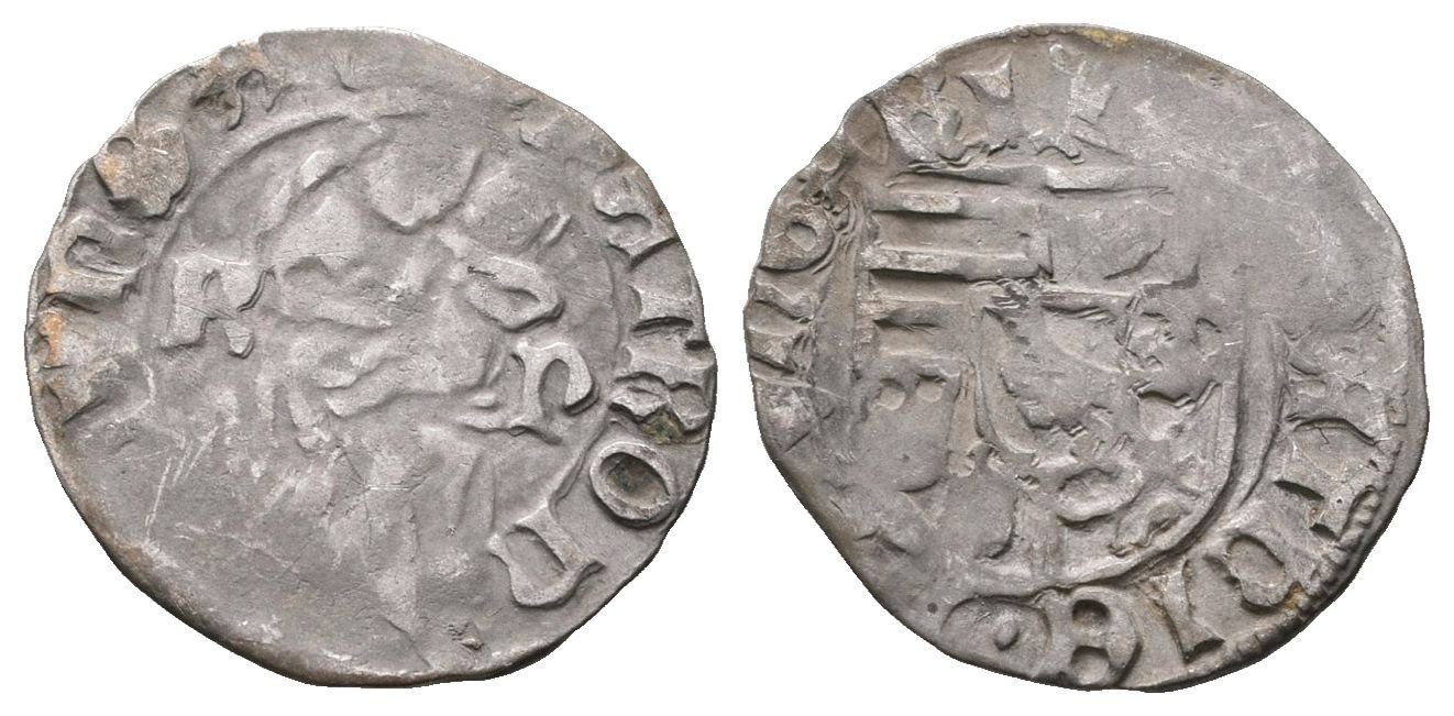 Uhersko, Denár b.l. (1471 - 1481) K-P