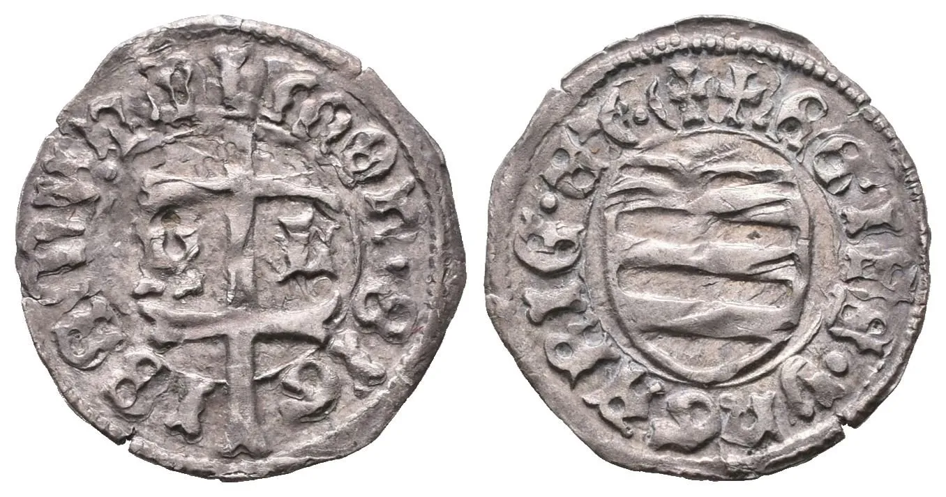 Uhersko, Denár b.l. (1437 - 1439) K-L