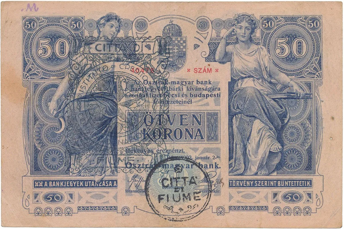 Razítkované R-U bankovky na Balkáně 1919-1921 — 1