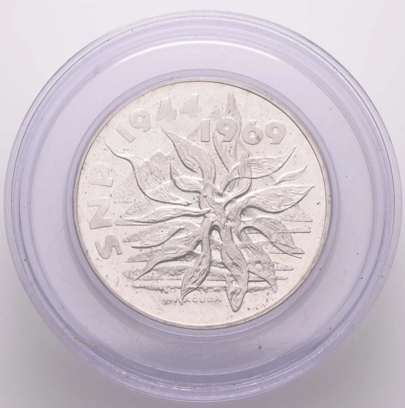 25 Kčs 1969 - 25. výročí SNP, PROOF, původní etue